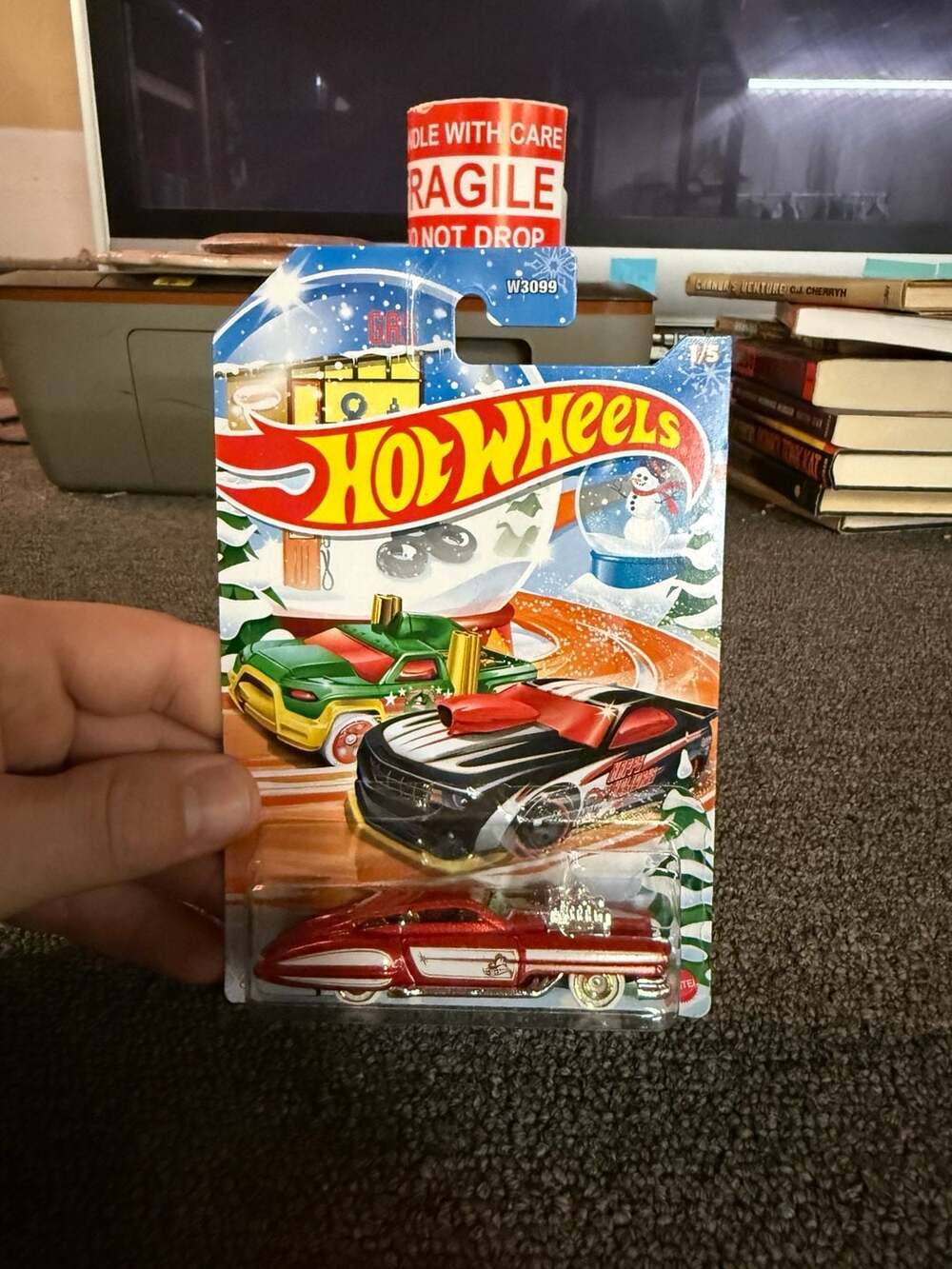 Hot Wheels Holiday Series Evil Twin Diecast Car 1/5 HVX16